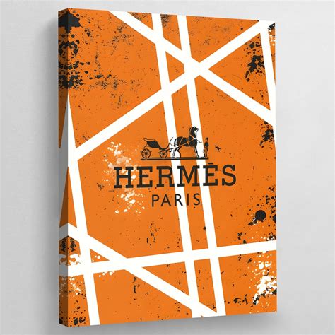 hermes canvas artwork|hermes canvas wall art.